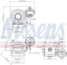 Nissens 98225 - VALVULA EGR AUDI A 4/S 4(B5)(94-)1.