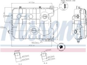 Nissens 996021 - VASO EXPANSION RVI-RENAULT TRUCKS K