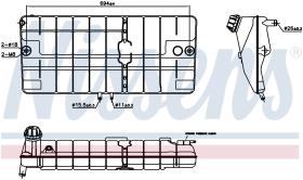 Nissens 996030 - NODRI MAN F90 (86-97) TAPON ROSCADO