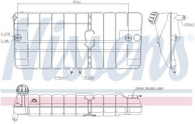 Nissens 996036 - VASO EXPANSION MAN M 2000 (95-)