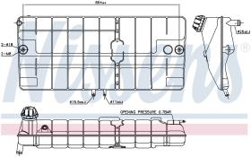 Nissens 996051 - VASO EXPANSION MAN F 90(86-)