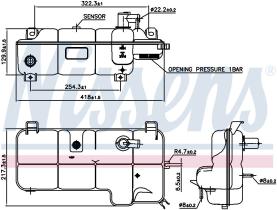 Nissens 996072 - NODRI IVECO DAILY IV (07-) +SENSOR