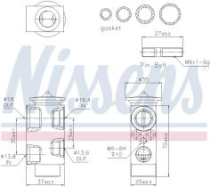 Nissens 999222 - VAEXP BMW S36 E46 (98>)