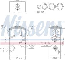 Nissens 999248 - VAEXP FIAT 500/DOBLO/IDEA/PANDA/PUNTO