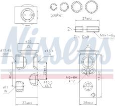 Nissens 999250 - VAEXP FORD MONDEO/GALAXY