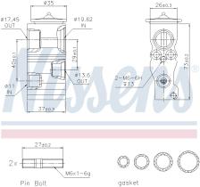 Nissens 999290 - VAEXP CITROEN C4 II/DS5/PEUGEOT 307/3008/5008