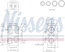 Nissens 999318 - VAEXP VW MULTIVAN/TRANSPORTER (03-) TRASERA