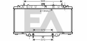 EAUTO 31R18105 - RADIA NISSAN PATROL Y61 GR 2.8/3.0DI M/A (97>)