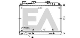 EAUTO 31R18154 - RADIA NISSAN PATHFINDER (R51) NAVARA (D40) 3.0 DCI (3/05>)
