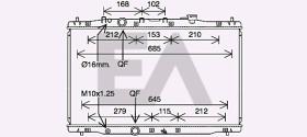 EAUTO 31R26107 - RADIA HONDA CRV III 2.2 I-DTEC (08-)