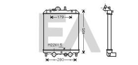 EAUTO 31R57001 - RADIA PIAGGIO PORTER DS 1.4D (93>)