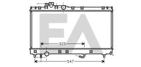EAUTO 31R71304 - RADIA TOYOTA CELICA 1.8 16V T20 (11-93>11-99) M/A