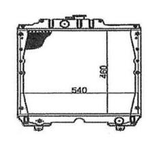 Ordoñez 2067016 - RADIA NEW HOLLAND TL70/TL80/TL90/TL100/TN85/TN95