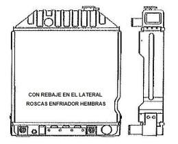 Ordoñez 2068022 - RADIA FORD TRACTOR 5110-7710 + ENF. ( NETO)