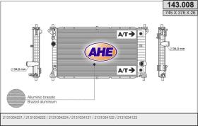 AHE 143008 - RADIA SSANG YONG KORANDO C 2.0 XDI (12-)