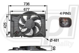 RPL QUALITY APELMB5034 - MB W203/W209 CLK