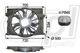 RPL QUALITY APELMB5025 - VENTI MB W211 (02>) CLS W219 (04>12/10) NETO