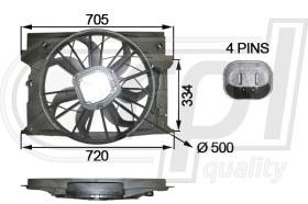 RPL QUALITY APELMB5025 - VENTI MB W211 (02>) CLS W219 (04>12/10)