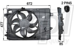 RPL QUALITY APELCI5038 - VENTI CITROEN BERLINGO (18>) PEUGEOT 308 II/3008