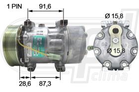 RPL QUALITY APCORE0071 - COMPR RVI MAGNUM (10/04>) SANDEN