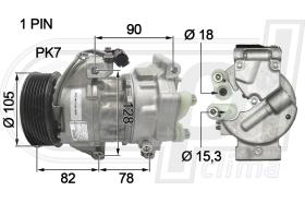 RPL QUALITY APCOMNI002 - COMPR MINI ONE D R50/R53 (03-)