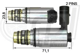 RPL QUALITY APVPSD1001 - VCOMP SANDEN PXE14/16 CLIP (72MM)