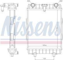 Nissens 606645 - RADIA AUDI A3/S3/VW GOLFVII/SEAT LEON 2.0TSI (12-)