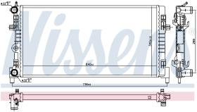 Nissens 606722 - RADIA SEAT IBIZA/VW POLO (7/17>) SKODA FABIA 1.0 (6/21>)