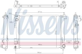 Nissens 606734