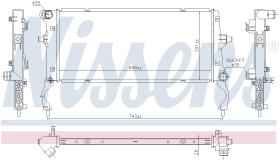 Nissens 606739 - RADIADOR HYUNDAI I30(PD)(16-)1.6 CR