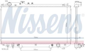 Nissens 606839 - RADIADOR LEXUS GS II(S160)(97-)430