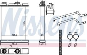 Nissens 707202 - CALEF NISSAN QASHQAI (J11) (14-)