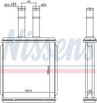 Nissens 73999 - CALEFACTOR SEAT MII(KF1)(11-)1.0 I