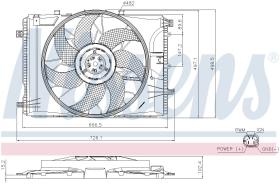 Nissens 85740 - VENTILADOR INFINITI Q30(15-)2.2 D