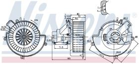 Nissens 87079 - VENTILADOR HAB.OPEL ASTRA G(98-)1.8