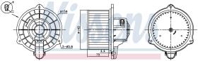 Nissens 87389 - VENTILADOR HAB.HYUNDAI I10(IA)(13-)