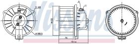 Nissens 87796 - VENTILADOR HAB.TOYOTA COROLLA(E11#)