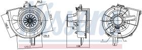 Nissens 87812 - VENTILADOR HAB.SEAT CORDOBA(6L)(02-