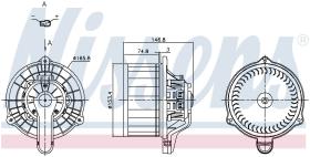 Nissens 87819 - VENTILADOR HAB.FORD RANGER(TKE)(11-