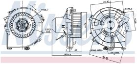 Nissens 87836 - VENTILADOR HAB.VAUXHALL COMBO(00-)1