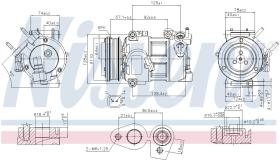 Nissens 890693 - COMPR FORD KUGA 2.0TDCI (13-)