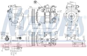 Nissens 890766 - COMPRESOR MERCEDES B-CLASS W 246(11