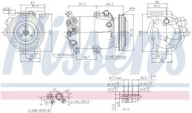 Nissens 890877 - COMPRESOR KIA SOUL I(AM)(09-)2.0I