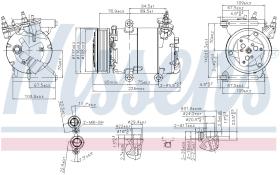 Nissens 89571 - COMPR FORD MONDEO IV/LAND ROVER FREELANDER 2.2 (06>14)