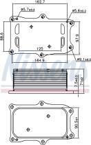 Nissens 91233 - RADIADOR ACEITE MERCEDES ACTROS MP4