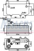 Nissens 91273 - RADIADOR ACEITE AUDI A 6/S 6(C6)(04