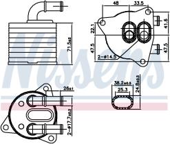 Nissens 91286 - VOLVO S60/V60 (13>) XC40 (17>) CAJA CAMBIOS 8 V.