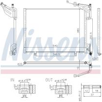 Nissens 940523 - CONDENSADOR FORD ECO SPORT(CBW.CR6)