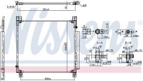 Nissens 940799 - CONDENSADOR TOYOTA HI-LUX VIII(AN12