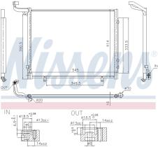 Nissens 941093 - CONDE FORD FIESTA VII 1.0 ECOBOOST (10/13>)